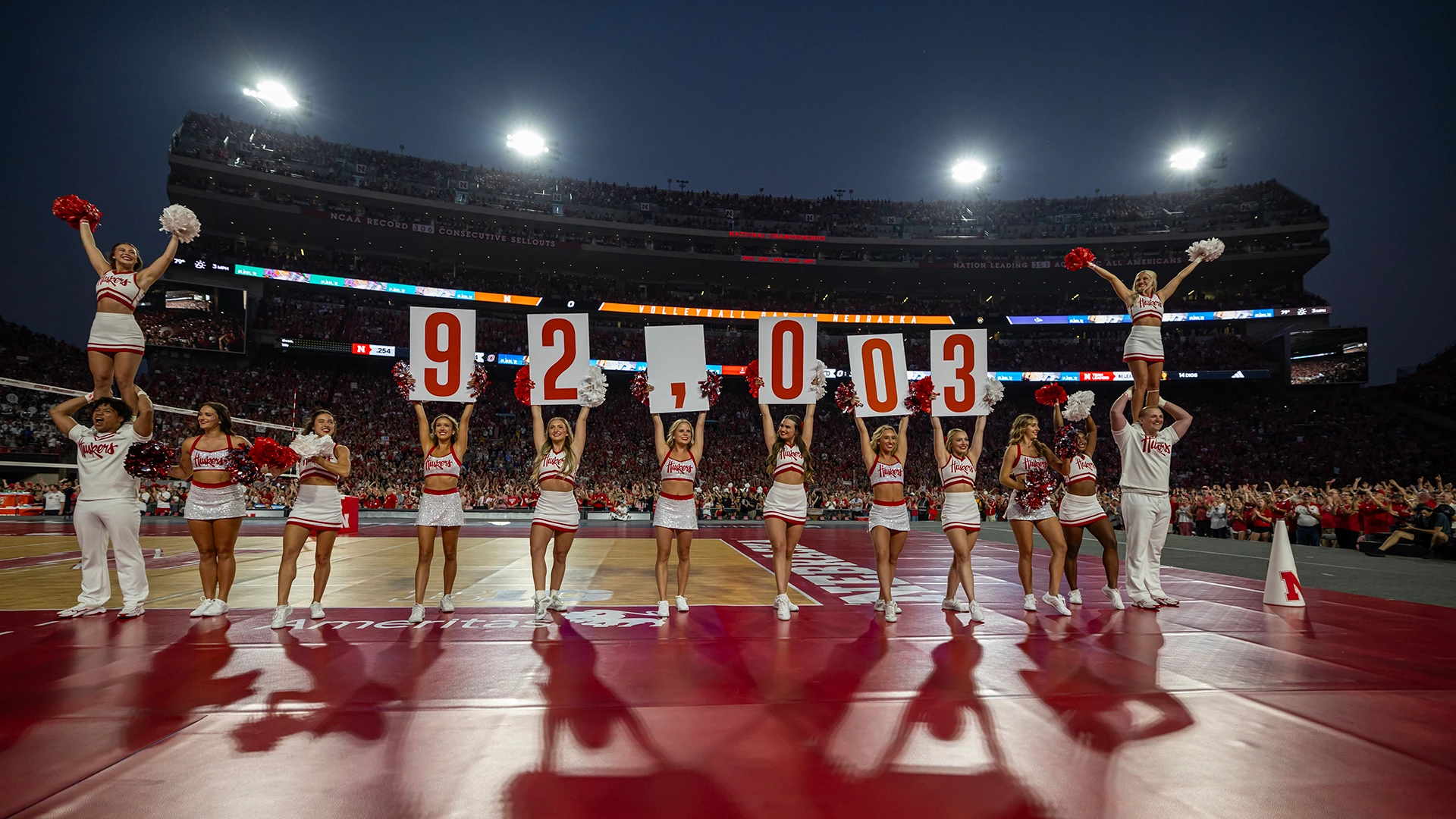 Nebraska Set a New Record for Women’s Sports!