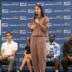 The Caitlin Clark Foundation’s mission is to uplift and improve the lives of youth and their communities through education, nutrition, and sport