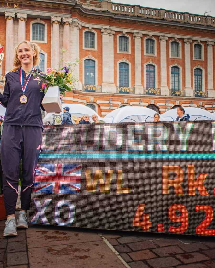 Molly Caudery 4.92!