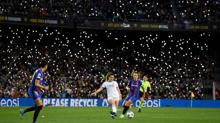 Barcelona faced their eternal rivals, Real Madrid, in the Champions League quarterfinal at Camp Nou