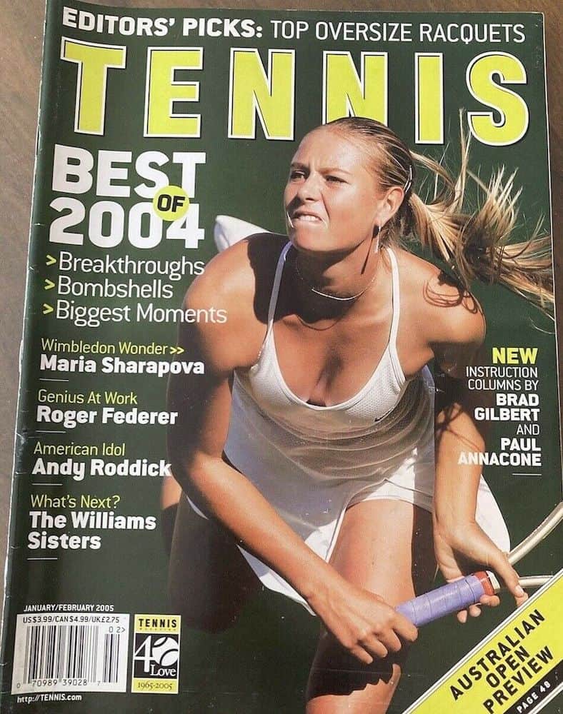 Maria Sharapova shocked the tennis world winning Wimbledon aged 17 in 2004