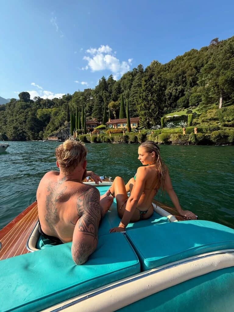 Jutta Leerdam and Jake Paul