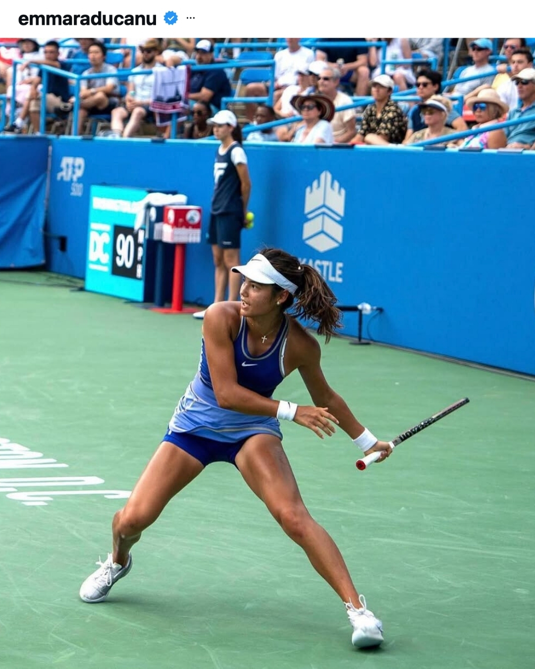 Emma Raducanu and Coach