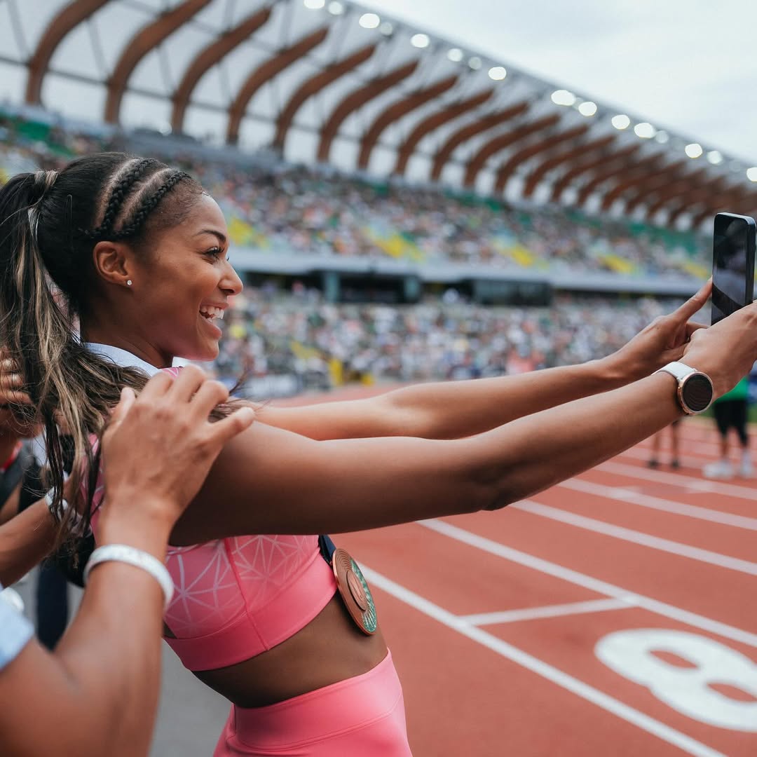 Gabby Thomas Stunning Athlete 2026