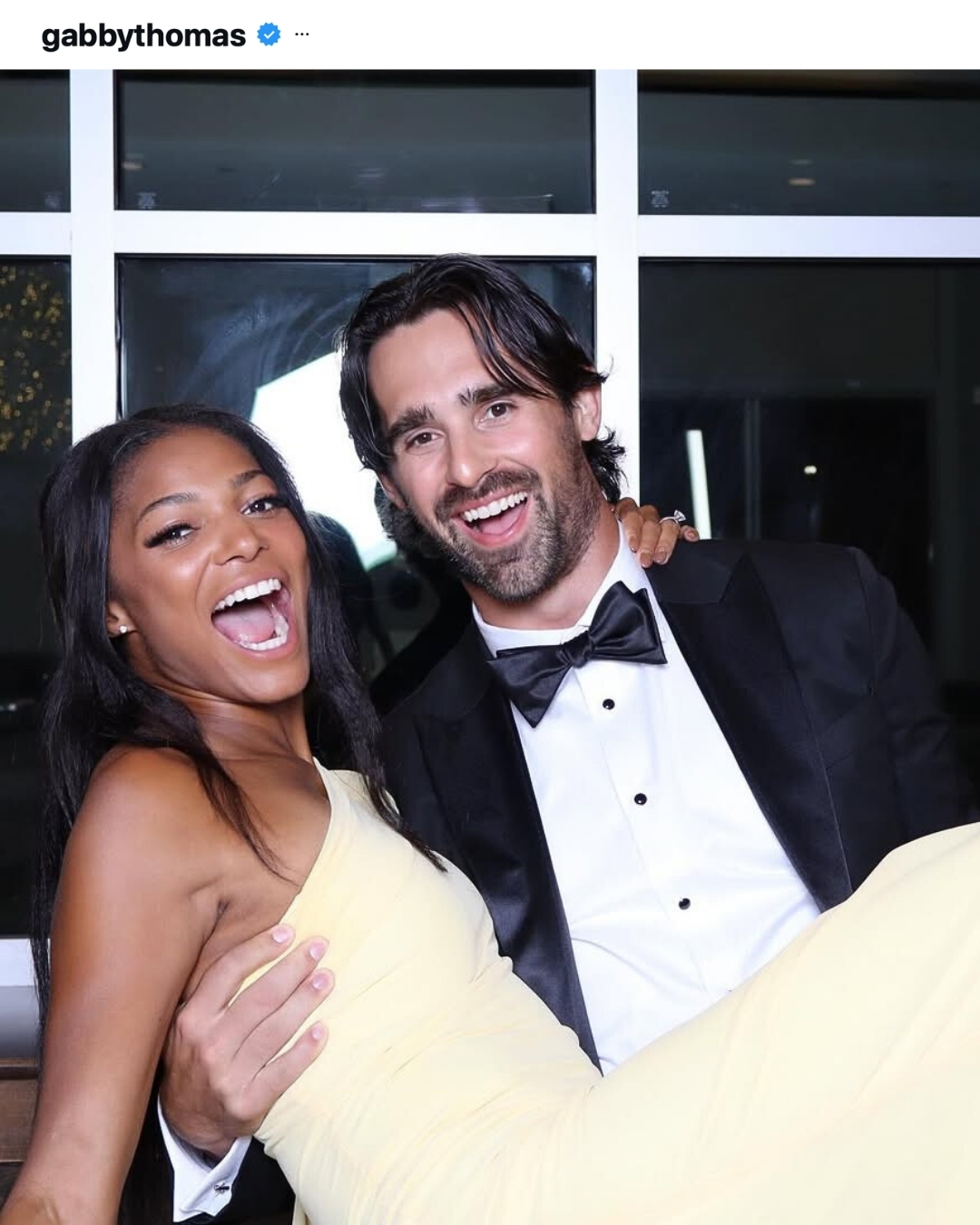 Gabby Thomas and Spencer McManes Engagement