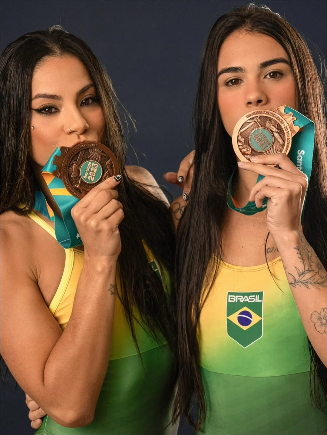 Ingrid Oliveira and Giovanna Pedroso 2023 Bronze Medal