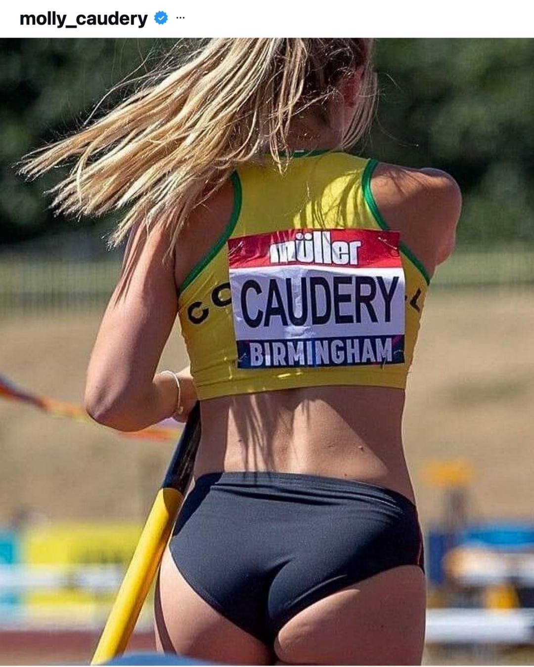 Molly Caudery Commonwealth Games