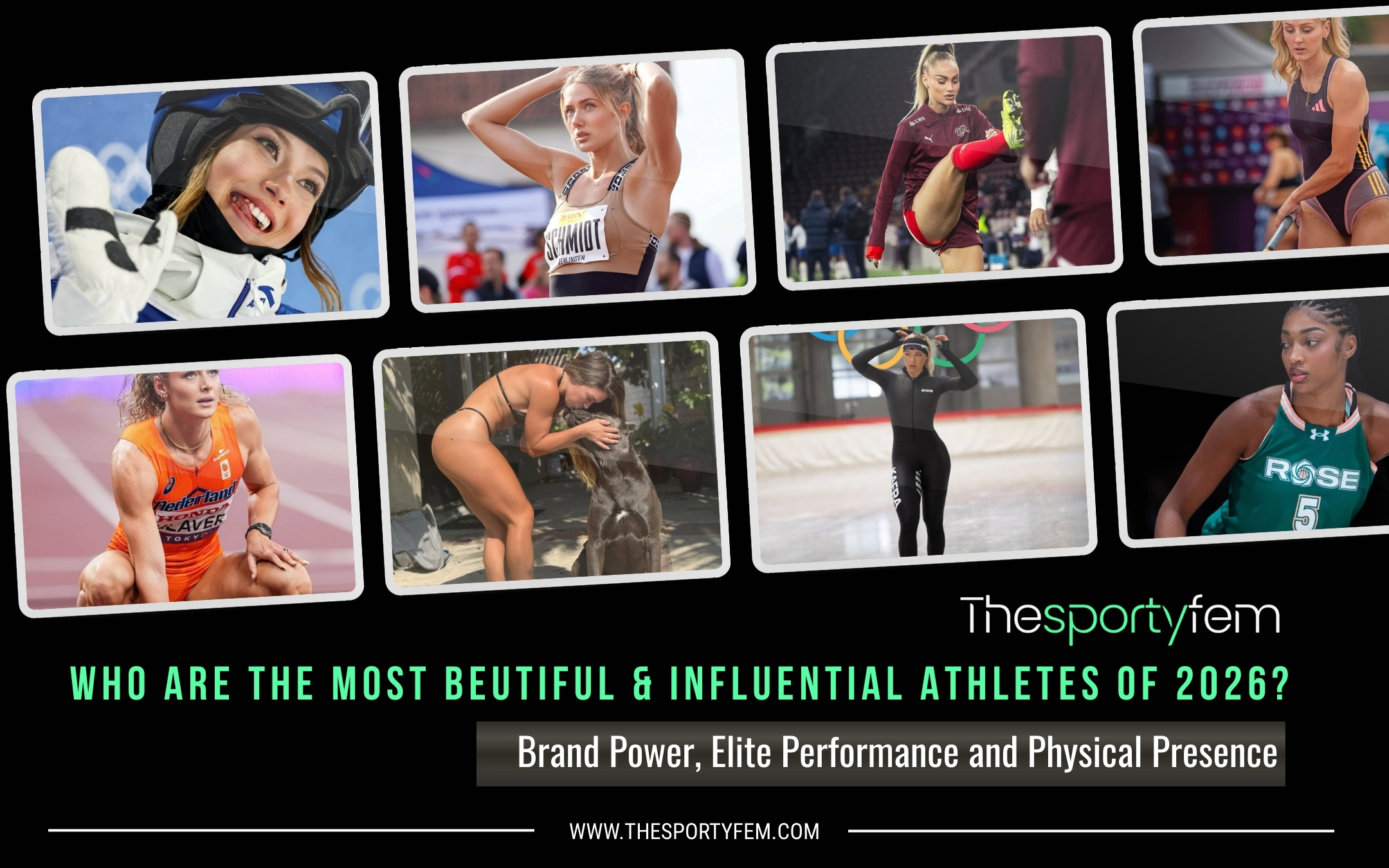 Top 20 Most Beautiful & Influential Female Athletes of 2026