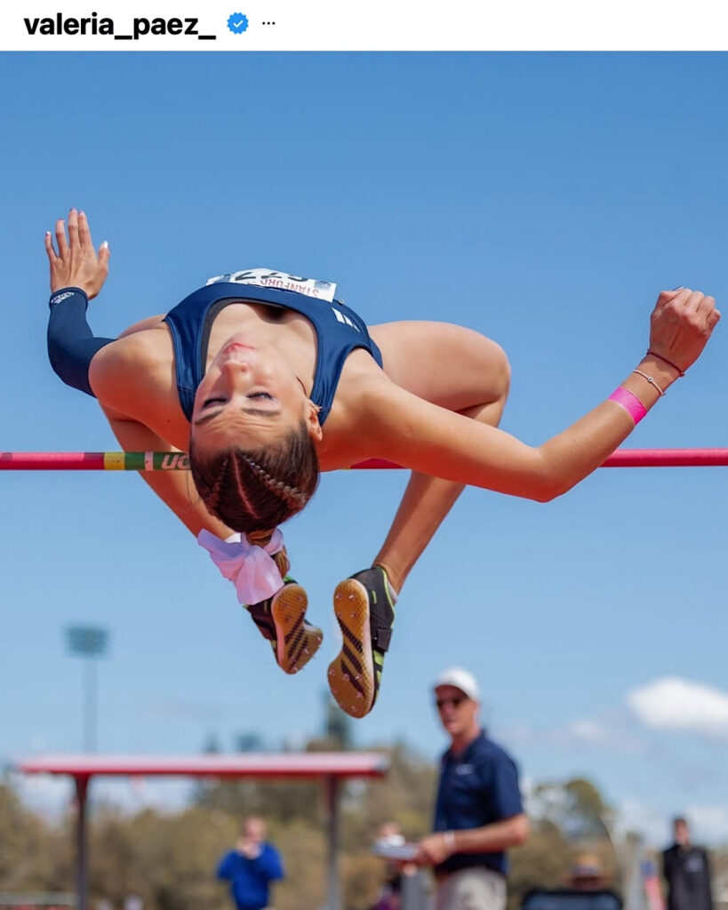 Valeria Páez High Jump