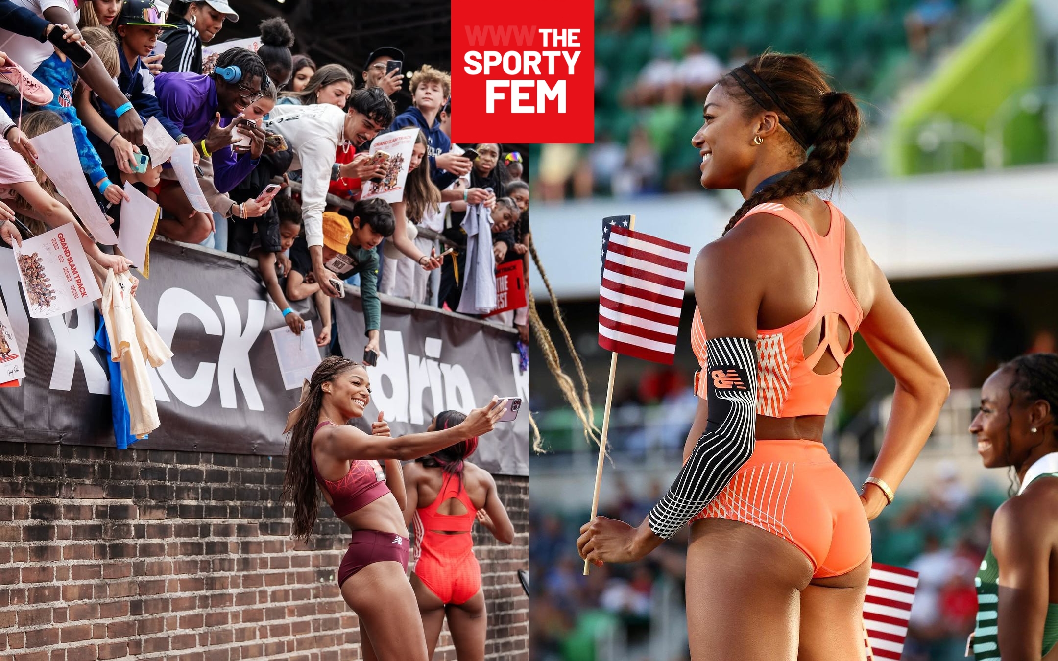 Gabby Thomas is The Ultimate Blend of Beauty, Brain and Glory