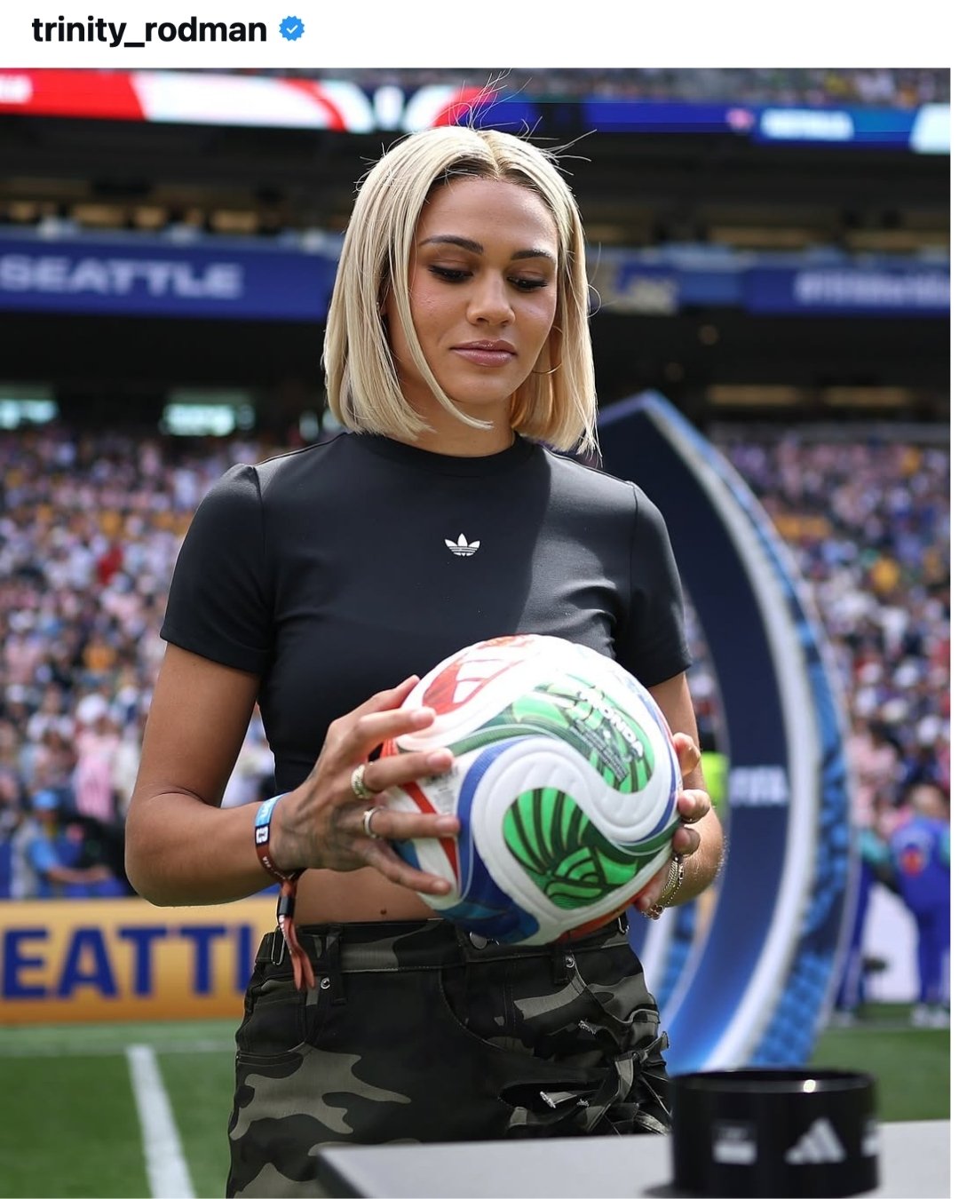 Trinity Rodman Adidas World Cup Campaign