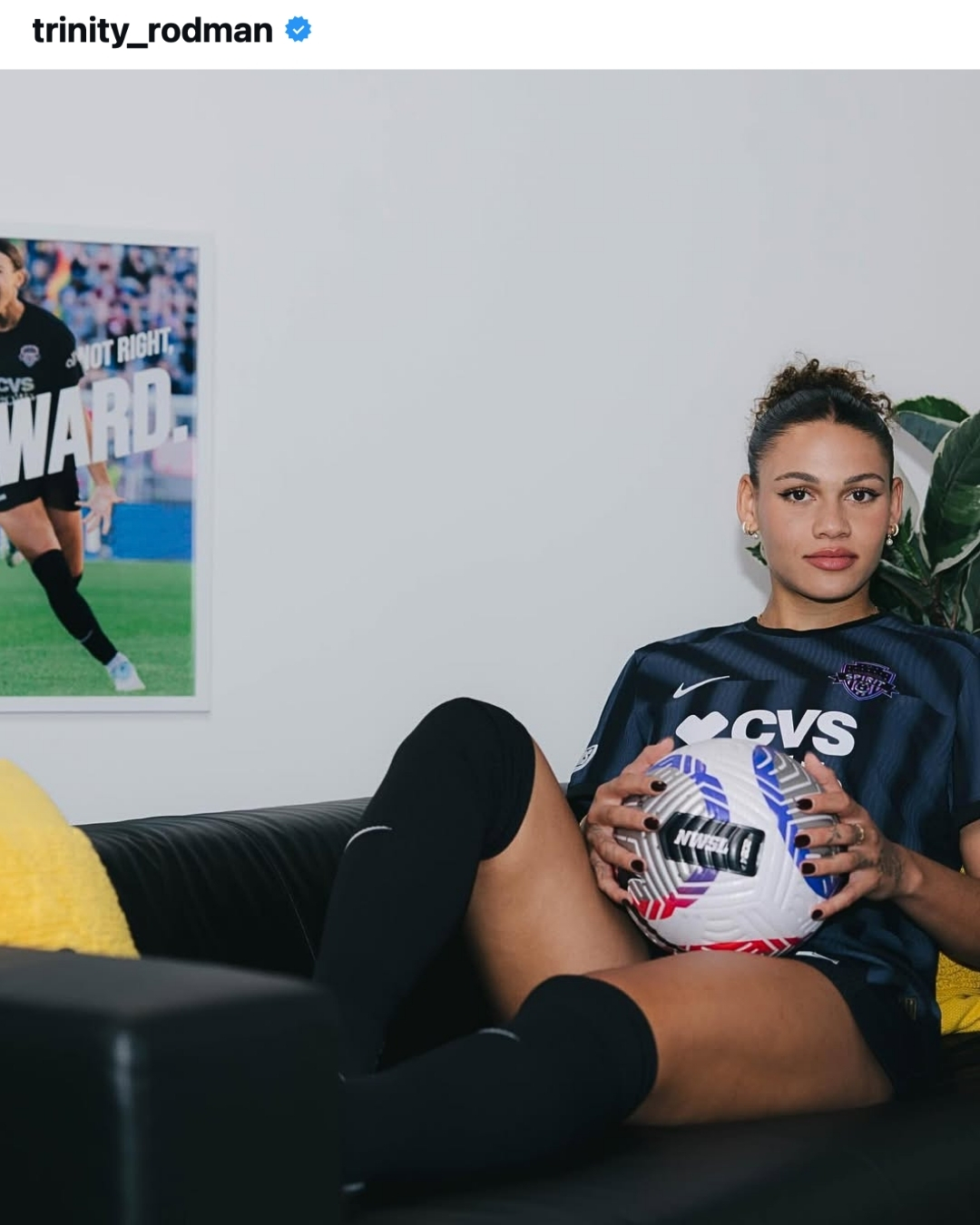 Trinity Rodman Washington Spirit NWSL
