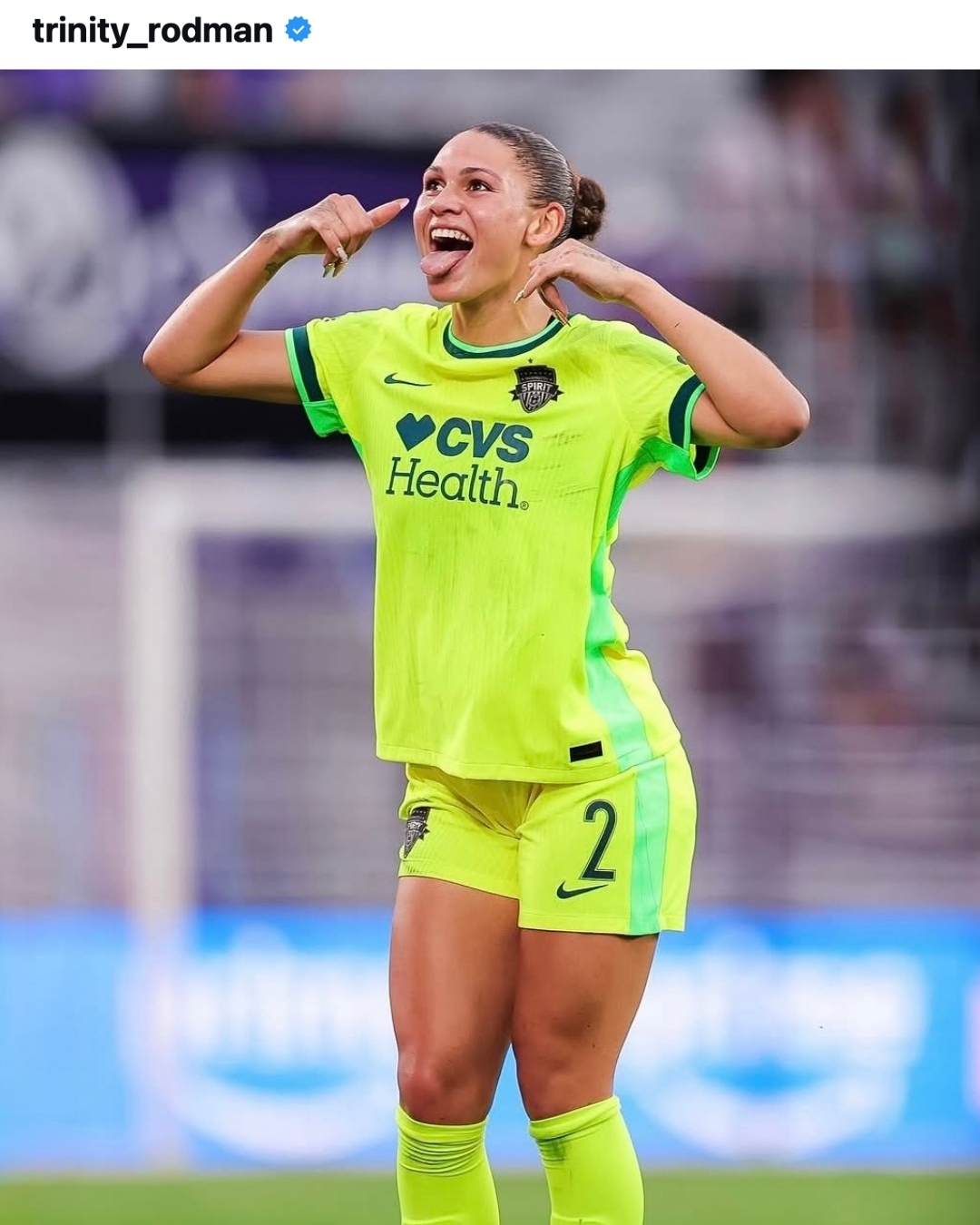 Trinity Rodman Washington Spirit Contract Extension