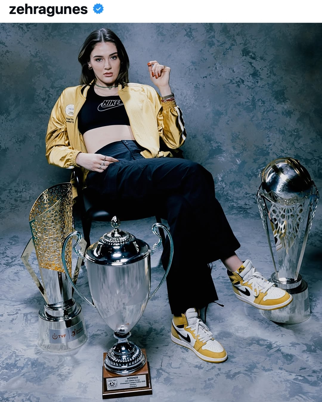 Zehra Güneş Trophy Cabinet VakıfBank